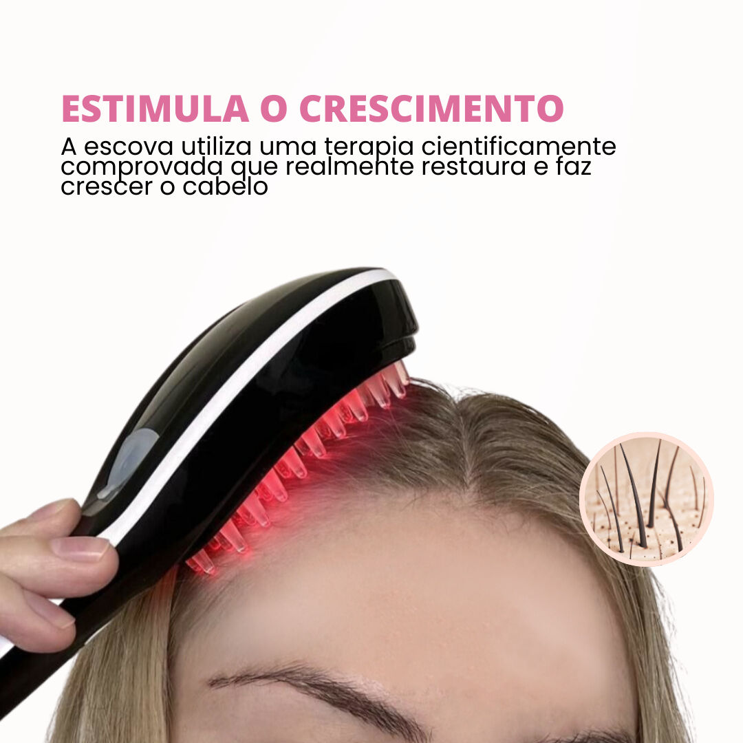 Escova Restauradora Capilar 4 em 1 - BellaHair™ 2024 ORIGINAL [+ Brinde Exclusivo]